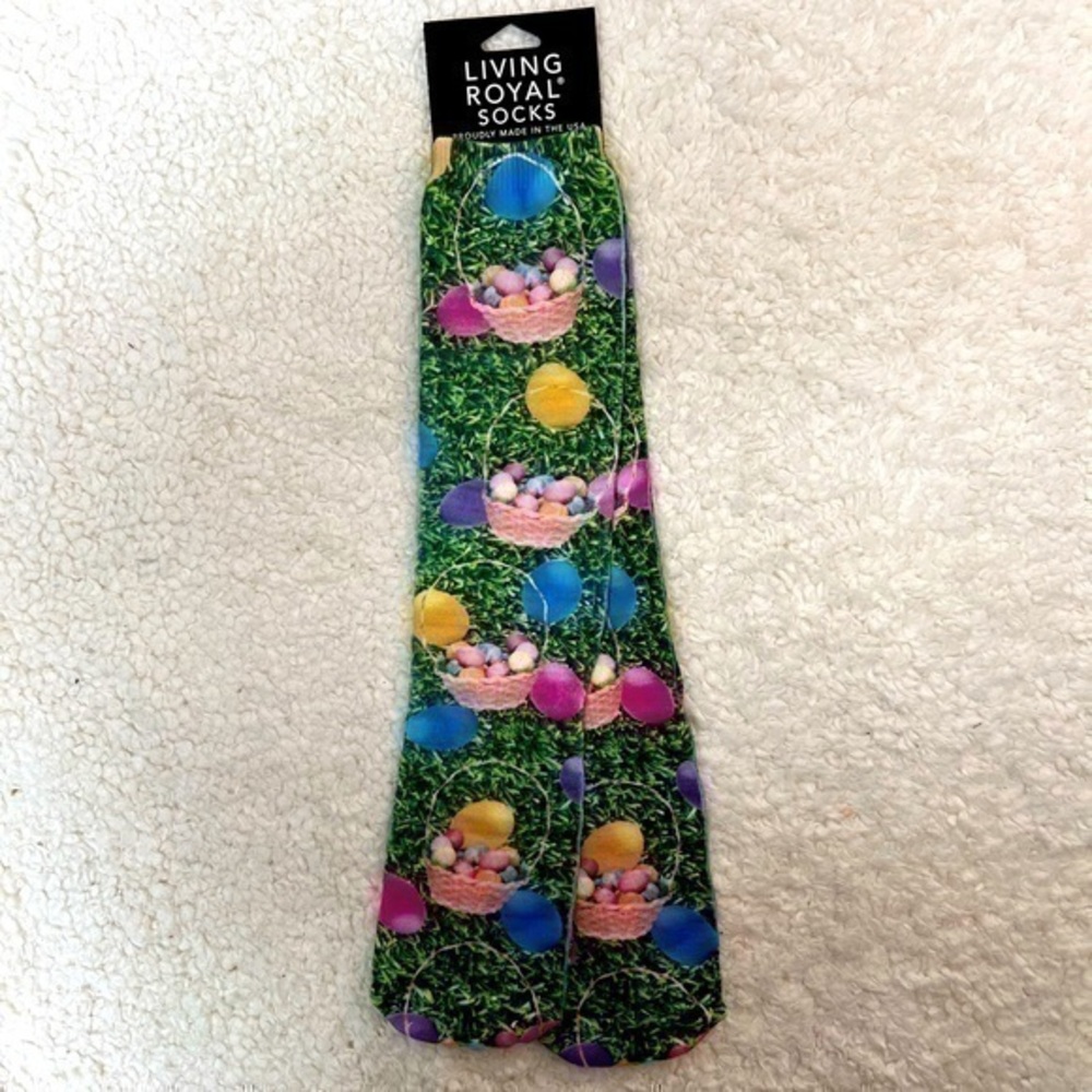 Living Royal "Easter Basket" Knee High Socks